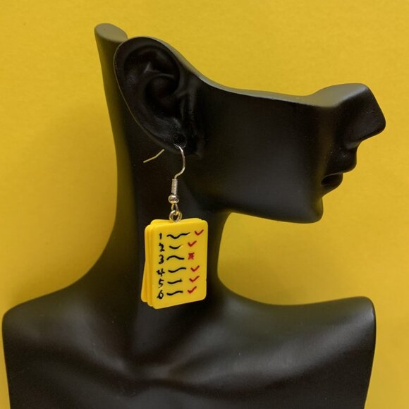 Teacher Earring, Educator Earring, Teacher Appreciation Gift, School Earring - Picture 6 of 6